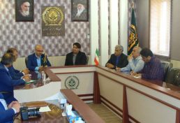 جلسه مدیران بانک کشاورزی با سازمان نظام مهندسی کشاورزی ومنابع طبیعی استان یزد