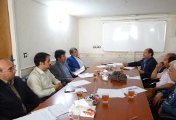 جلسه تخصصی هیئت مدیره استان با اعضای هیأت دفتر نمایندگی شهرستان شیروان