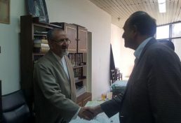 گزارش تصویری بازدید رئیس سازمان از روزنامه اطلاعات