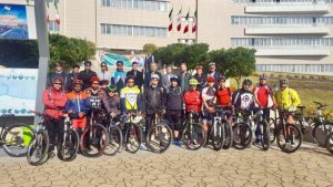 برگزاری تور دوچرخه سواری بمناسبت روز ایمنی در مقابل زلزله 