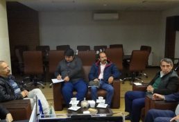 برگزاری نشست مشترک نمایندگان مجریان و رئیس سازمان نظام مهندسی ساختمان استان خراسان شمالی