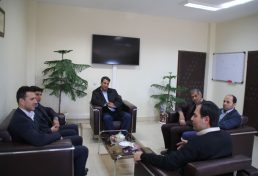 دیدار ریاست سازمان نظام مهندسی ساختمان استان زنجان با مدیر عامل شرکت آب و فاضلاب شهری