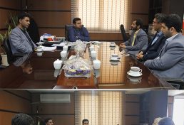 دیدار ریاست و خزانه دار سازمان نظام مهندسی ساختمان استان مازندران با مدیران بانکهای مهر و صادرات