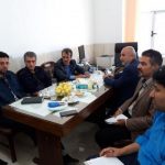 نشست هم اندیشی رئیس مسکن و شهرسازی شهرستان مهریز