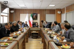 جلسه هم اندیشی هیات مدیره سازمان با مدیر کل راه و شهرسازی استان البرز