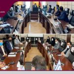 جلسه مشترک رئیس و مسئولین فنی مجموعه کوثر با سازمان نظام مهندسی ساختمان استان یزد