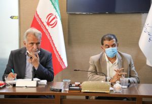 جلسه دیدار با فعالان اقتصادی فارس با حضور احمد خرم در اتاق بازرگانی فارس