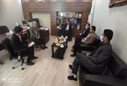 جلسه مشترک خواجوی و مدیرکل بنیاد مسکن در مورد بازسازی مناطق سیل زده بندر امام