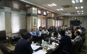 جلسه مشترک هيات مديره سازمان نظام مهندسی ساختمان استان گیلان با روساي دفاتر نمايندگي