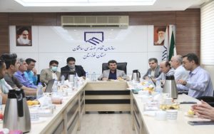 جلسه کمیسیون انرژی با حضور ریاست سازمان نظام مهندسی ساختمان استان خوزستان
