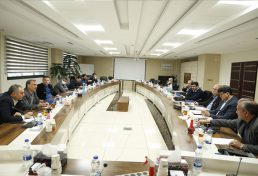 جلسه هیات رئیسه گاز استان در محل ساختمان مرکزی سازمان نظام مهندسی ساختمان آذربایجان شرقی