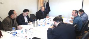 جلسه کارگروه سنجش به منظور بررسی پروندهای داوطلبین گروه تخصصی برق استان گیلان