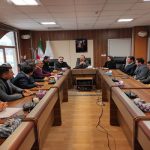 دیدار اعضای شورای اسلامی و شهردار شهر جدید هشتگرد با رییس نظام مهندسی ساختمان البرز