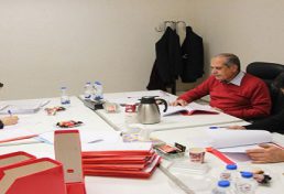 جلسه کارگروه سنجش به منظور بررسی پروندهای داوطلبین گروه تخصصی معماری تهران