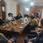 دیدار رئیس و اعضای هیئت مدیره نظام مهندسی ساختمان لرستان با مهندسین دفتر نمایندگی نورآباد