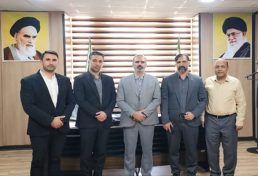 دیدار نواب، رییس سازمان نظام مهندسی ساختمان استان البرز با مدیر کل امور مالیاتی استان