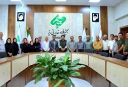 بازدید مهندسان سازمان نظام مهندسی شهرستان نی‌ریز از مجتمع فولاد غدیر نی‌ریز