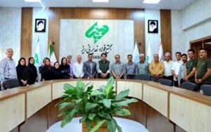 بازدید مهندسان سازمان نظام مهندسی شهرستان نیریز از مجتمع فولاد غدیر نیریز