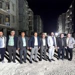 بازدید رییس سازمان نظام مهندسی و معاونت مسکن اداره کل راه و شهرسازی استان