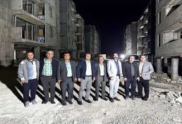 بازدید رییس سازمان نظام مهندسی و معاونت مسکن اداره کل راه و شهرسازی استان