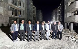 بازدید رییس سازمان نظام مهندسی و معاونت مسکن اداره کل راه و شهرسازی استان